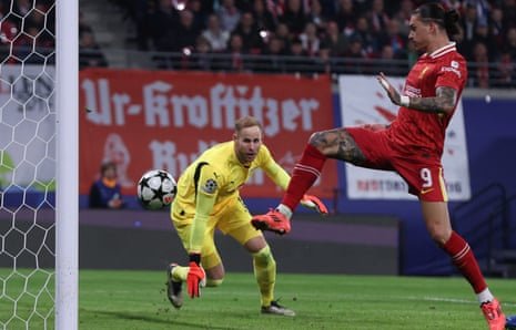 Liverpool edge past Leipzig to continue strong start under Slot