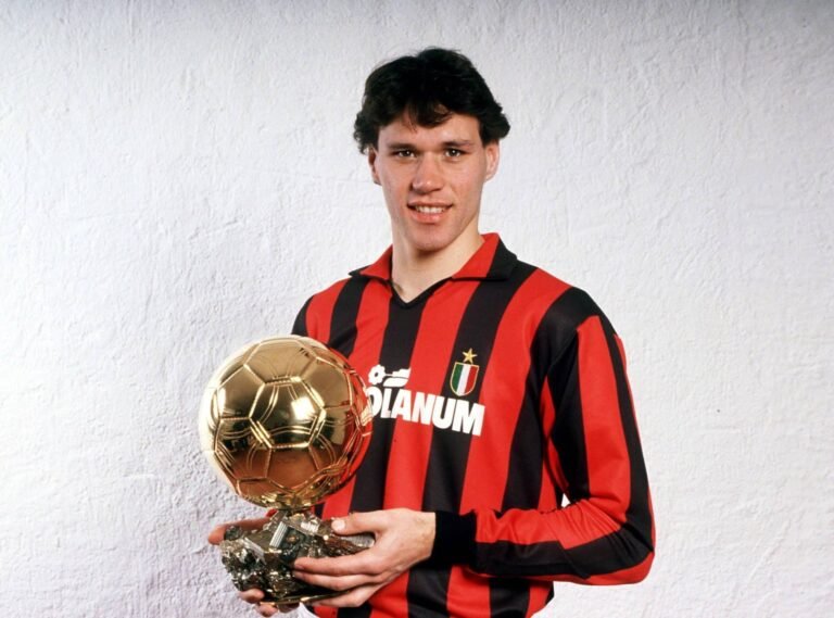 The History of Marco van Basten: Records, Trophies, Goals, and Assists